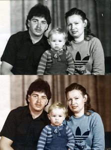Оцветнение фотографии