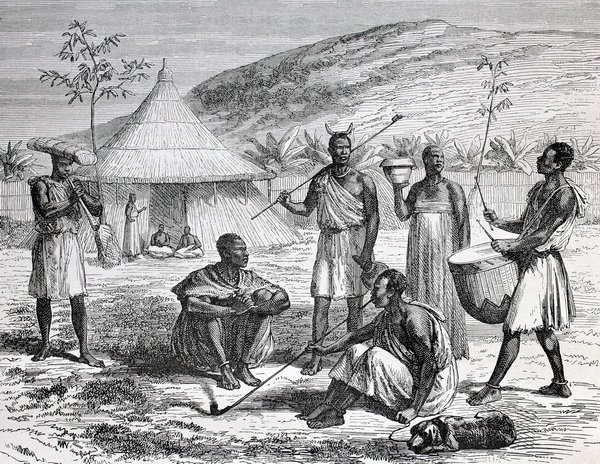 Постер Племя в Африке (Tribe in Africa)