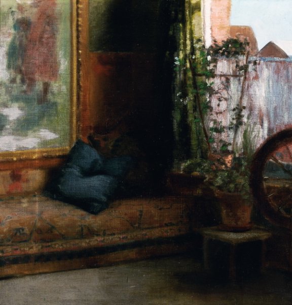 Репродукция картины Комната с окном - Рид Мэри