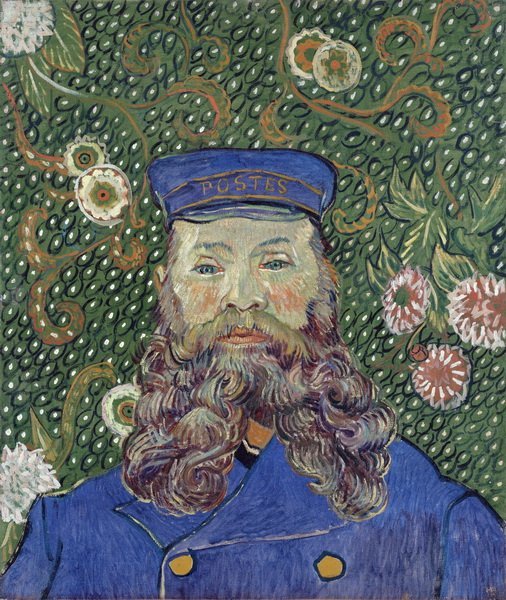 Репродукция картины Портрет Джозефа Эттьена Роулина (Portrait of Joseph Roulin) - Ван Гог Винсент