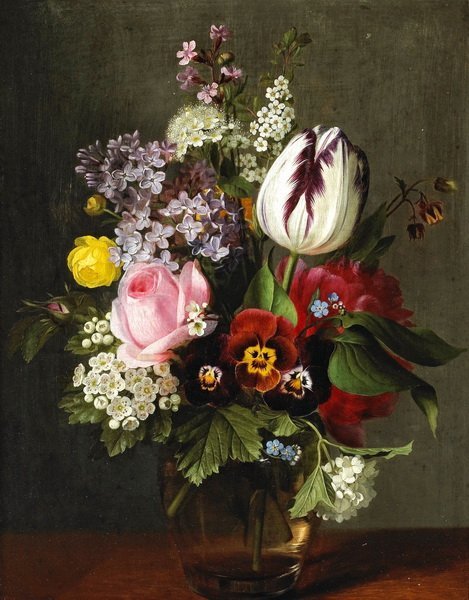 Репродукция картины Букет (Bouquet) - Ксавьер Франц