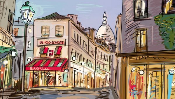Постер Париж (Paris)