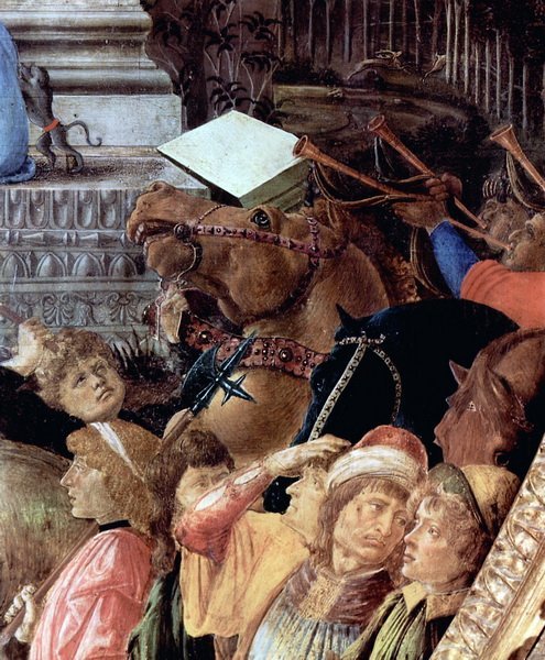 Репродукция картины Обожание Королей (Adoration of the Kings) - Боттичелли Сандро