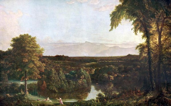 Репродукция картины Пейзаж (Landscape) - Коул Томас