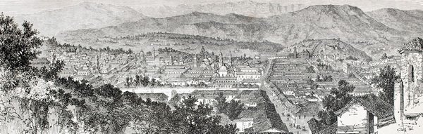 Постер Панорама города (Panorama of the city)