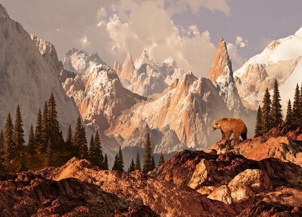 Постер Горы (Mountains)